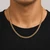 14K Gold Semi-Solid 5.75mm Cuban Link Chain, 20"