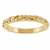 14K Yellow Gold Sculptural Band