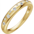 14K Yellow Gold .20ctw Scattered Lab-Grown Diamond Band