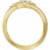 14K Yellow Gold .50ctw Lab-Grown Diamond Curved Band