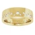 14K Yellow Gold .37ctw Lab-Grown Diamond Flat Gypsy-Set Band