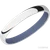 14K White Gold and Crushed Orchid Cerakote Band by Lashbrook Designs