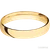14K Yellow Gold with Polish Finish 4mm Band