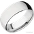 14K White Gold with Polish Finish 8mm Band