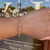 14K White Gold .17ctw Diamond 5 Stone Beaded Flex Bangle Bracelet