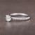 14k White Gold & .73ct Diamond French Set Engagement Ring 14k White Gold & .73ct Diamond French Set Engagement Ring