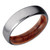 6mm Tantalum Wedding Band with Satin Finish and Wood Liner