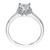 14kt White Gold and Diamond Halo Engagement Ring by ArtCarved