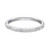 ArtCarved Tara 14k White Gold & Diamond Wedding Band ArtCarved Tara 14k White Gold & Diamond Wedding Band