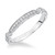 GEORGINA ArtCarved Diamond Band