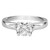 14kt White Gold Engagement Ring by ArtCarved 14kt White Gold Engagement Ring by ArtCarved