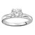 14kt White Gold Engagement Ring by ArtCarved