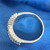 18K White Gold, Baguette and Round Diamond Band - 1.50ctw