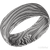 Marble Damascus 8mm Domed Wedding Band