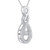 10k White Gold and Diamond Necklace 10k White Gold and Diamond Necklace