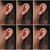14K White Gold Round Brilliant Diamond Stud Earrings