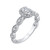 Promezza Scalloped Diamond Engagement Ring Promezza Scalloped Diamond Engagement Ring
