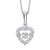 Rhythm of Love Diamond Heart Necklace