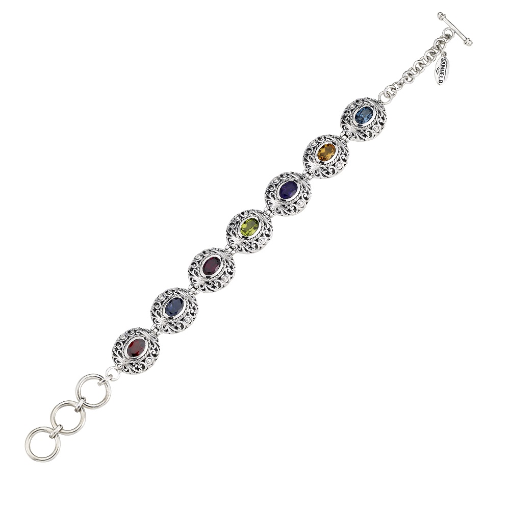 ブレスレット STONEHENgE silver heart bracelet SC1763 STONEHENgE】Silver Material RoseGold Heart Bracelet SC1763