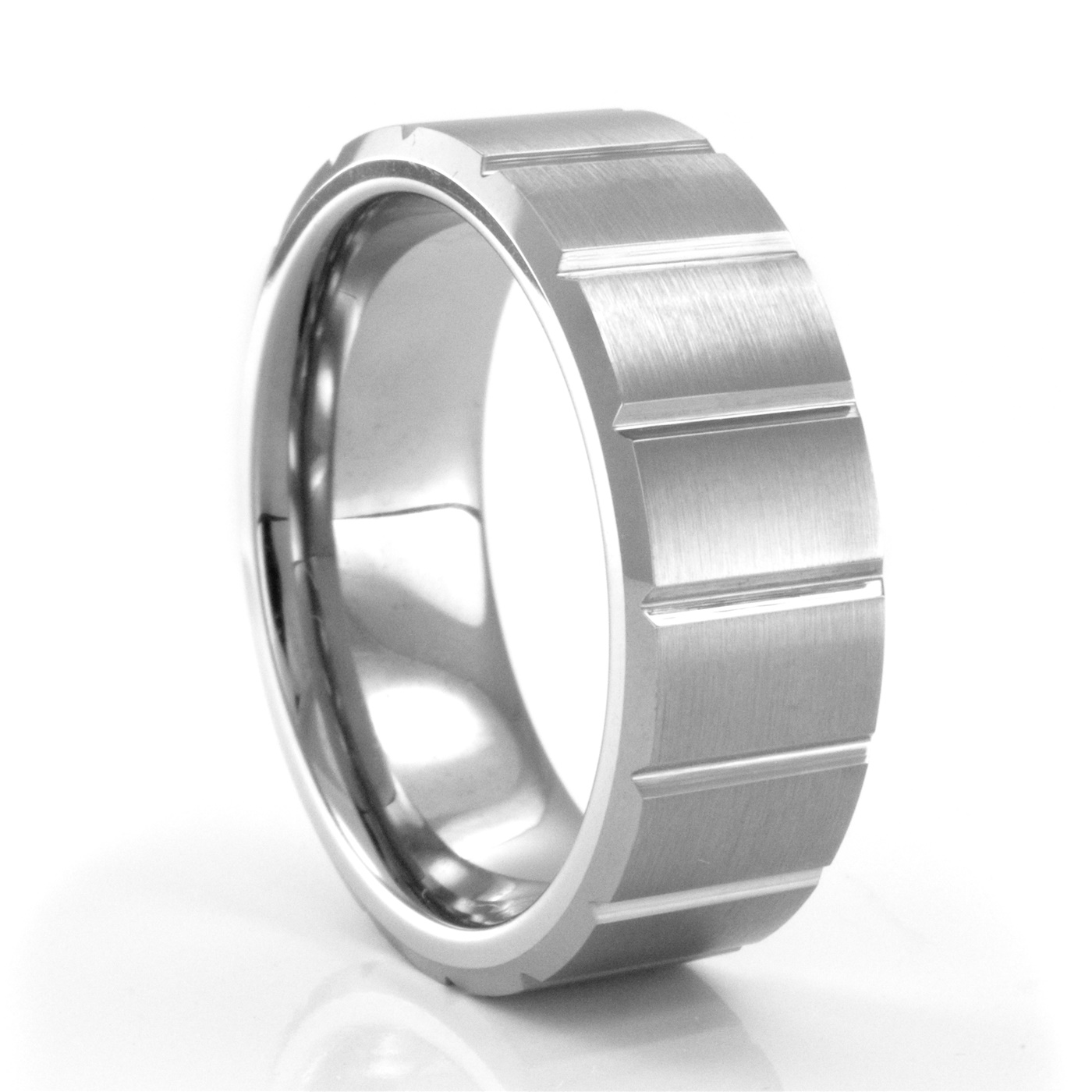 CORDOBA Tungsten Carbide Ring by J.R. YATES - Modesto's Best Men's