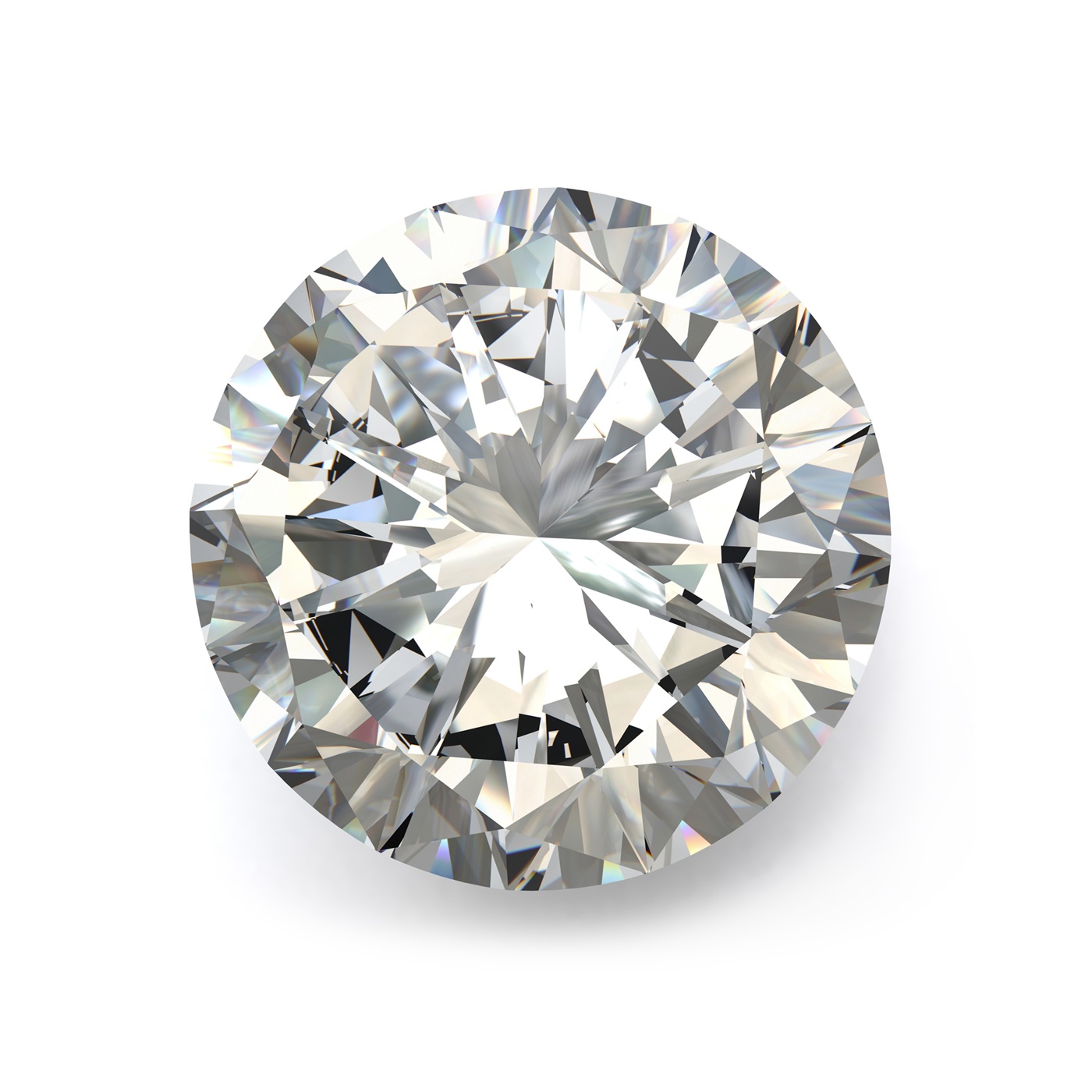 56ct Round Brilliant Diamond H &frasl; SI1 EGL USA