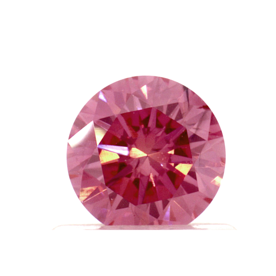 ルーペにて拡大して居りますm61-0.029ct FANCY INTENSE PURPLISH PINK