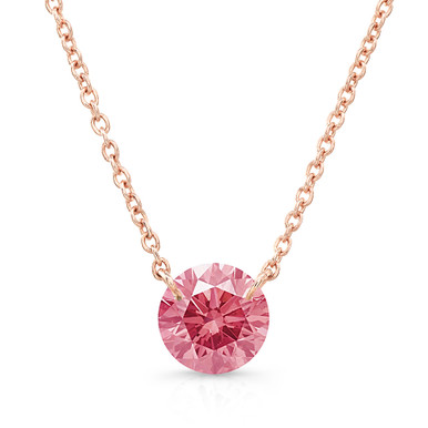 Buy Crunchy Fashion AD-American Diamond Contemporary Pink Drop Ruby  Jewellery Set online