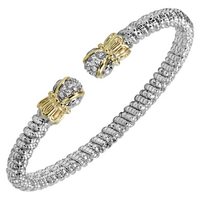 Vahan Bracelet Model # 22956D04 - Diamond Ball Ends, 4mm (on sale)