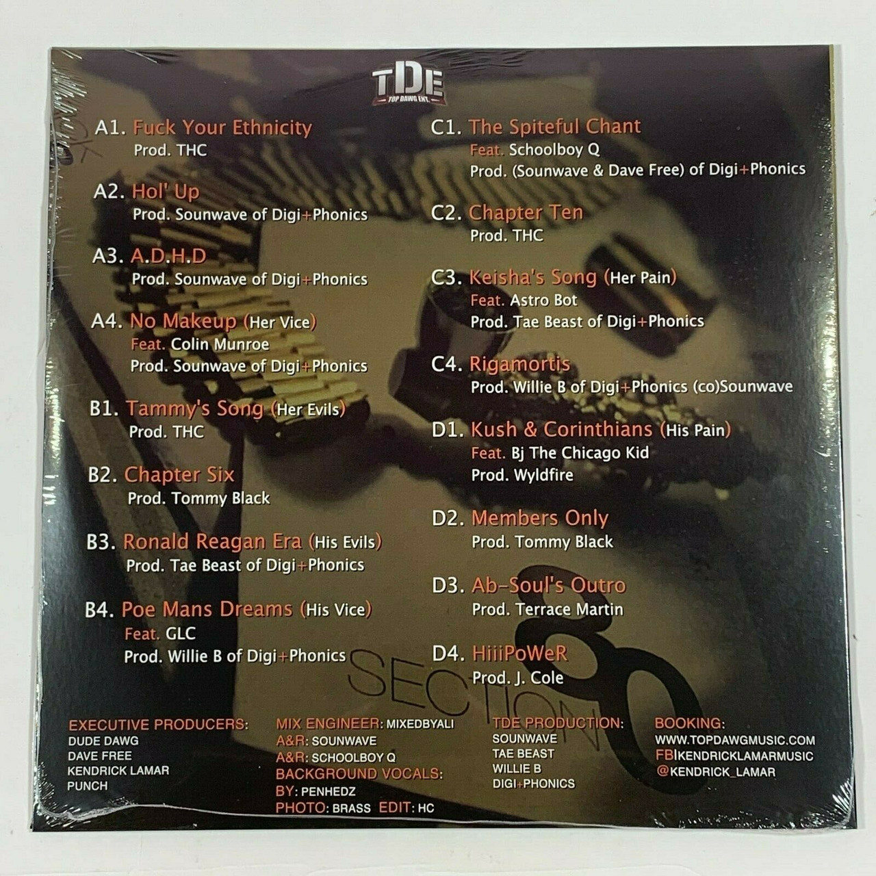 kendrick lamar section 80 album cover