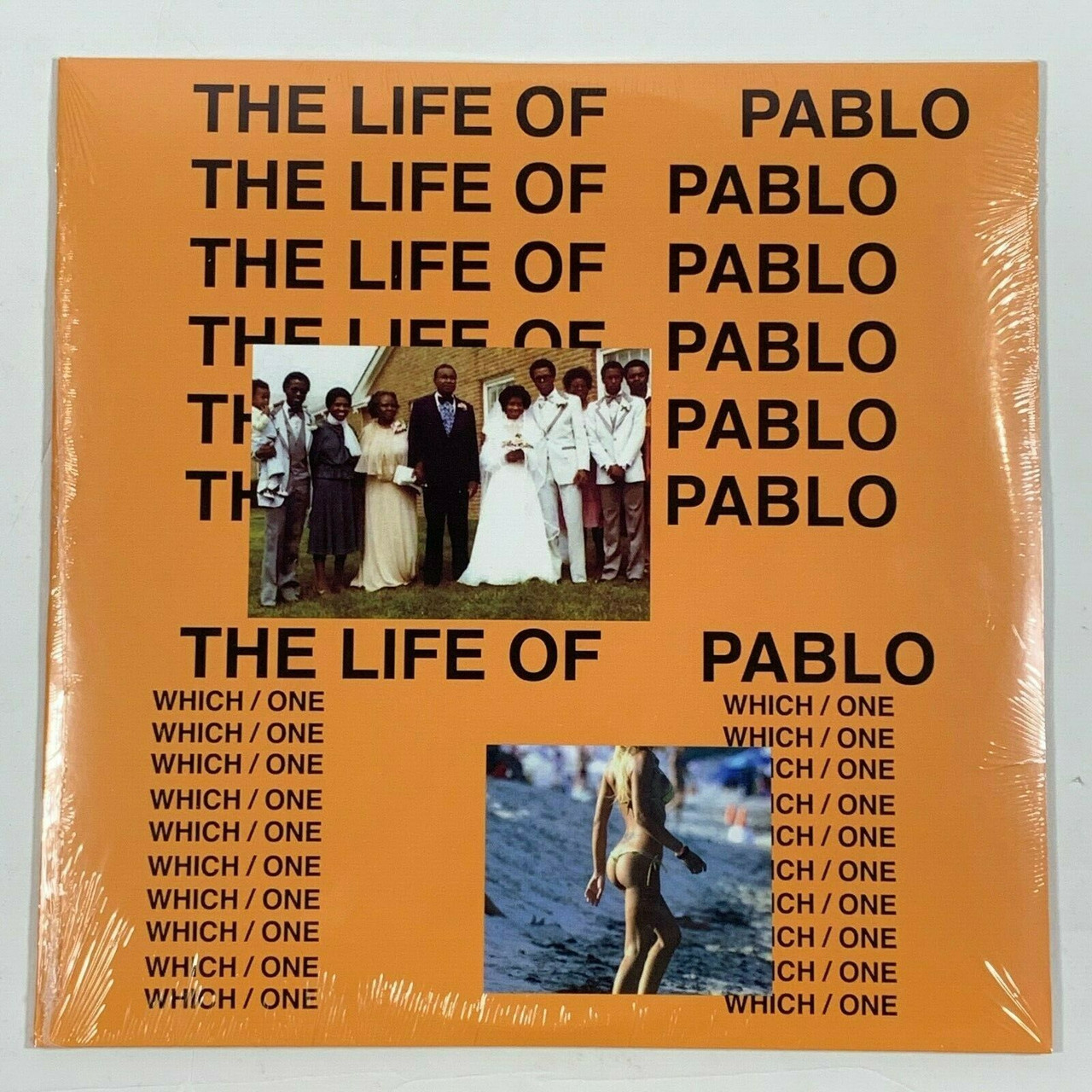 Kanye West The Life Of Pablo 2LP Vinyl Limited Black 12 Record - A To Z Wax