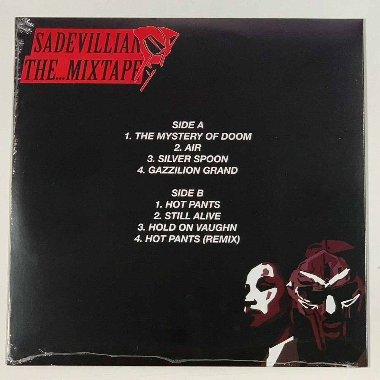 Seanh Presents MF Doom Sade Sadevillain The Mixtape 1LP Vinyl