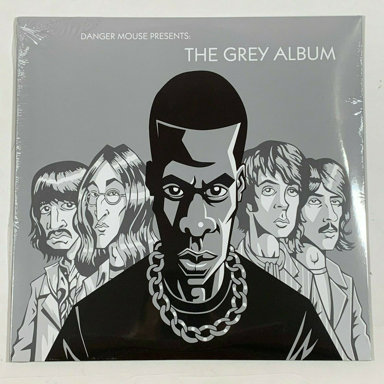 Danger Mouse Presents Jay Z The Grey Album 2LP Vinyl Limited Black 12