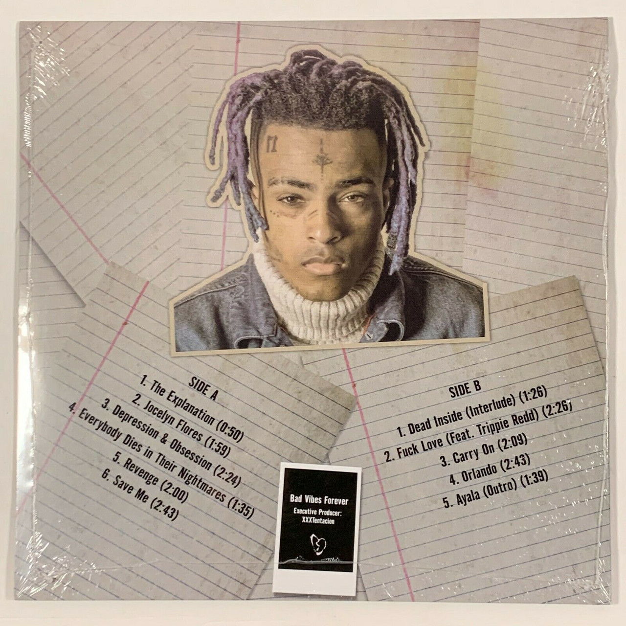 XXXTentacion 17 1LP Vinyl Limited Black 12