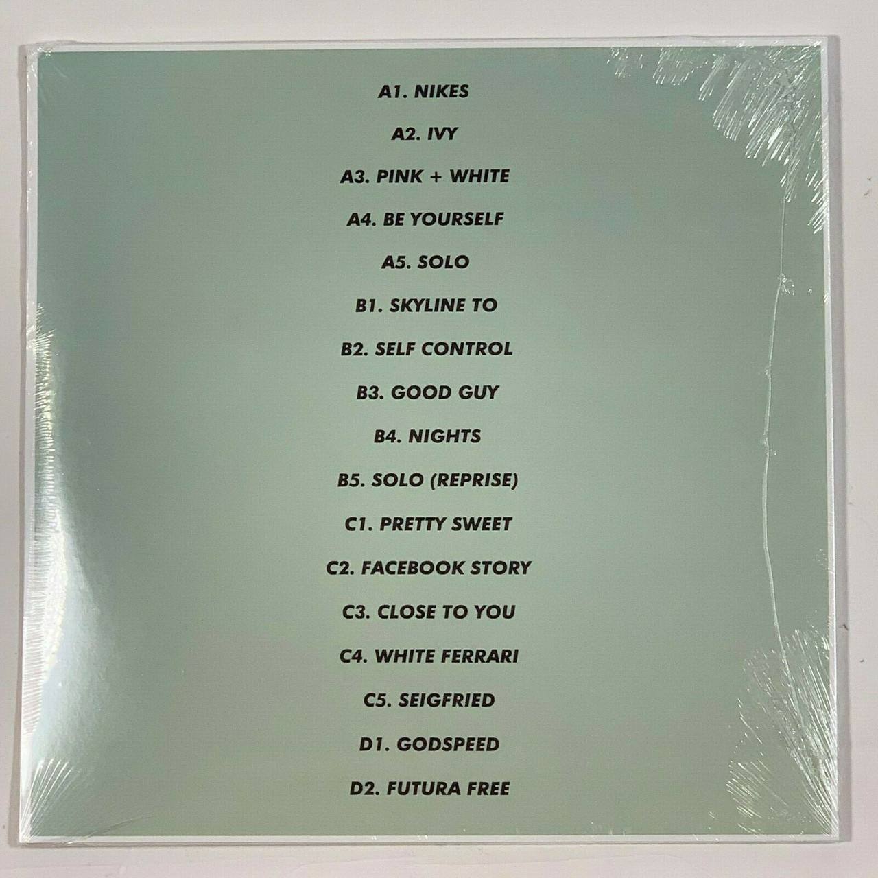 Frank Ocean - Blond Gold LP Limited Signature Edition Custom Frame