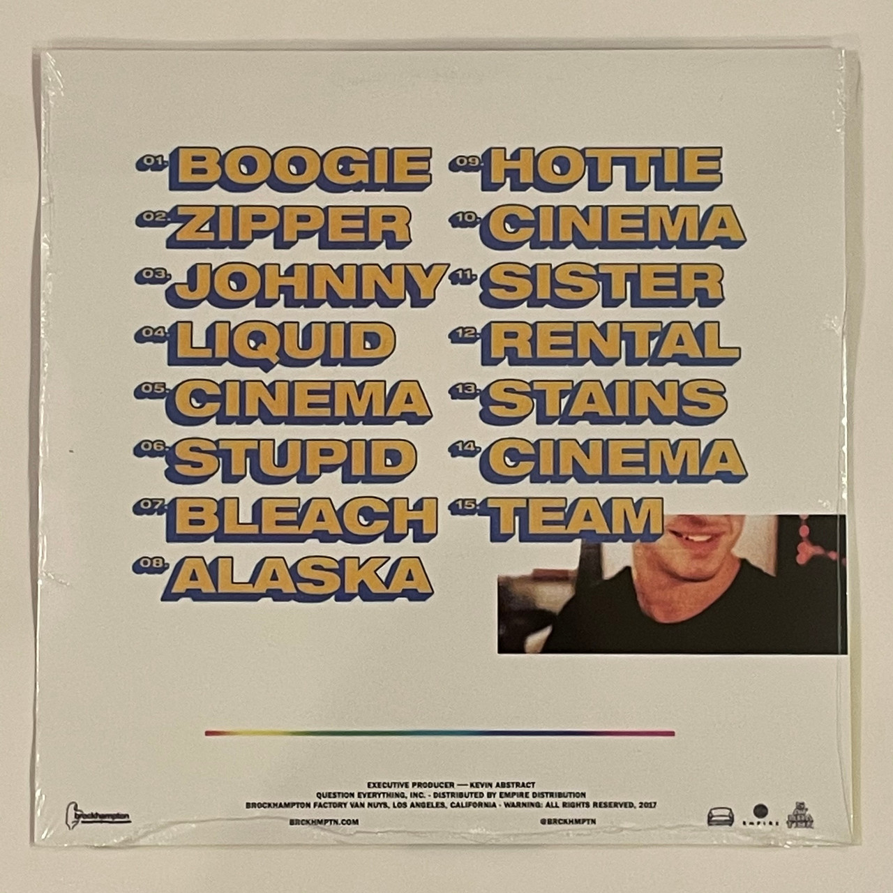 Brockhampton Saturation III 1LP Vinyl Limited Black 12