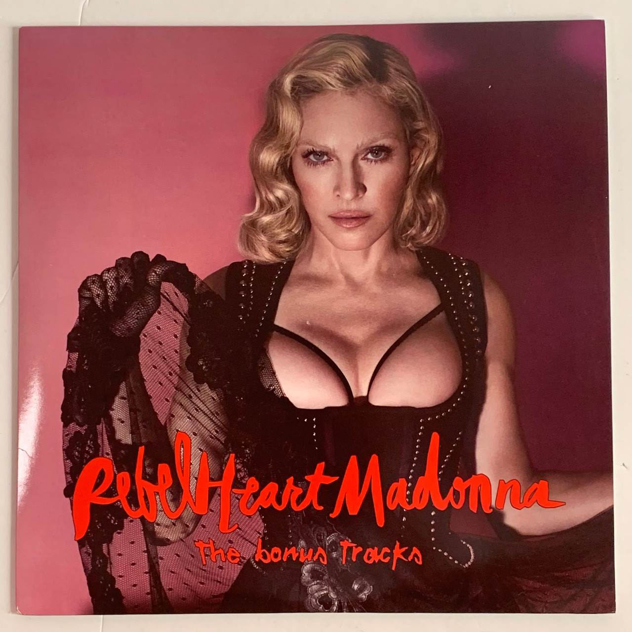 Madonna Living For Love The Performances EP 2LP Vinyl Limited Clear 12  Record