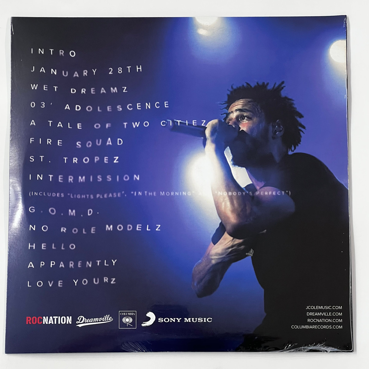 J. Cole J Cole Forest Hills Drive Live 2LP Vinyl Limited Black 12