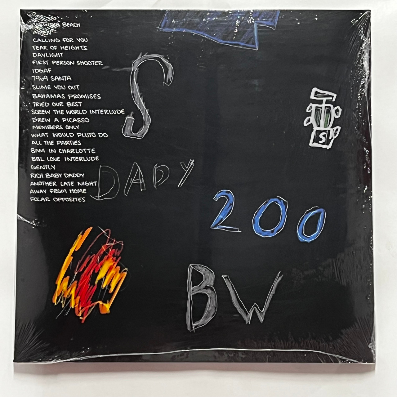 Drake For All The Dogs 2LP Vinyl Limited Black 12
