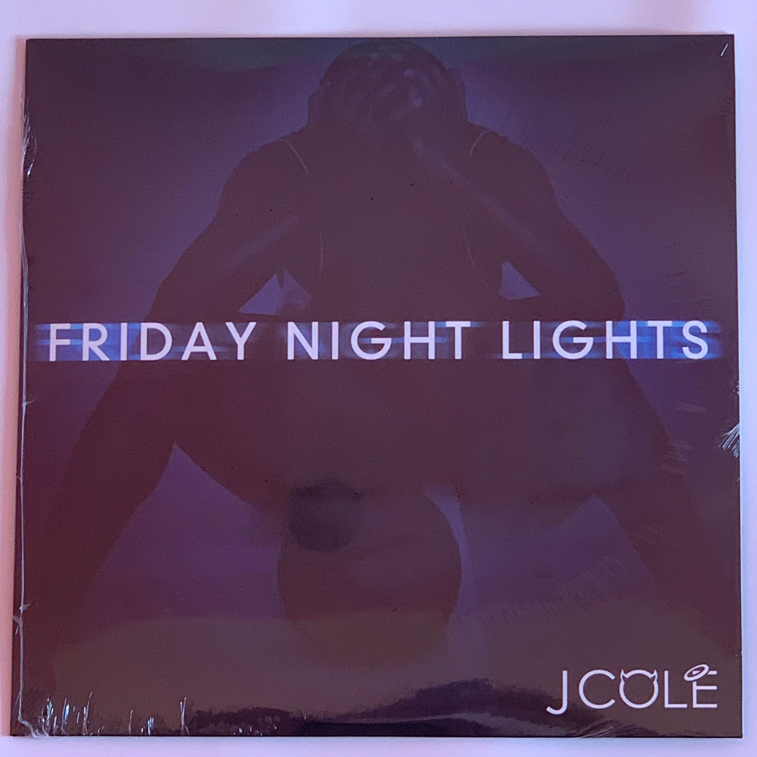 J. Cole J Cole Friday Night Lights 2LP Vinyl Limited Black 12" Record