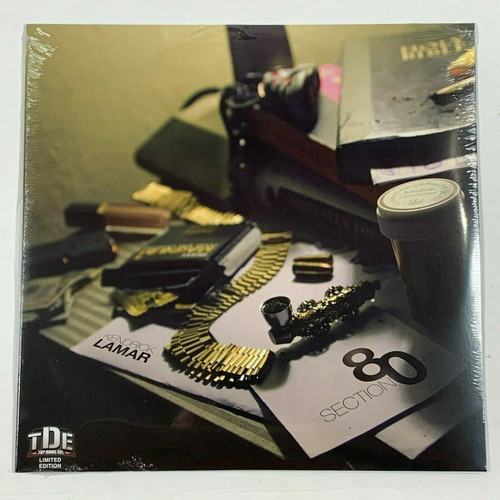 Kendrick Lamar Section 80 2LP Vinyl Limited Black 12" Record