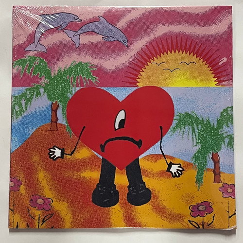 Bad Bunny Un Verano Sin Ti 2LP Vinyl Limited Black 12" Record