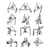 AERIAL YOGI Aerial jóga / pilates hinta (MO6152)