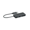 Kompakt 3 portos USB hub - Újrahasznosított alumínium