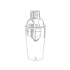 Wendol Cocktail Shaker Készlet - 550 ml, 3 Darab  
