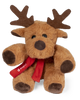 Kostan Karácsonyi Plüss Rénszarvas Sállal - Egyedi Ajándék