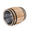 Tonizáló Acél Jeges Vödör 3L Fa Hordó Külsővel