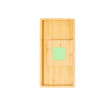 Treit 15W Bambusz Vezeték nélküli Töltő Szervező