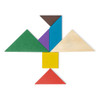 Fa Tangram Puzzle 7 Darabos Szett - Kreatív Fejlesztés