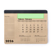 Flen Egérpad Naptár - 12 Hónapos, Csúszásmentes Design  