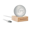 LIGHT LED üveggömb (MO2689) – USB, FSC papírnehezék